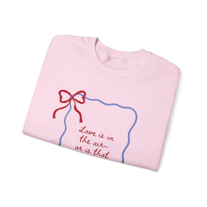 Love is in the Air Doodle Valentine's Day Sweatshirt, Gifts for Her, Vday gift ideas, Valentine's Sweater, Trendy Aesthetic, Valentine Gift