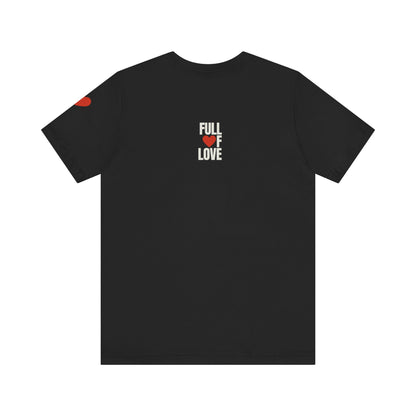 Full of Love Streetwear T-Shirt - Black