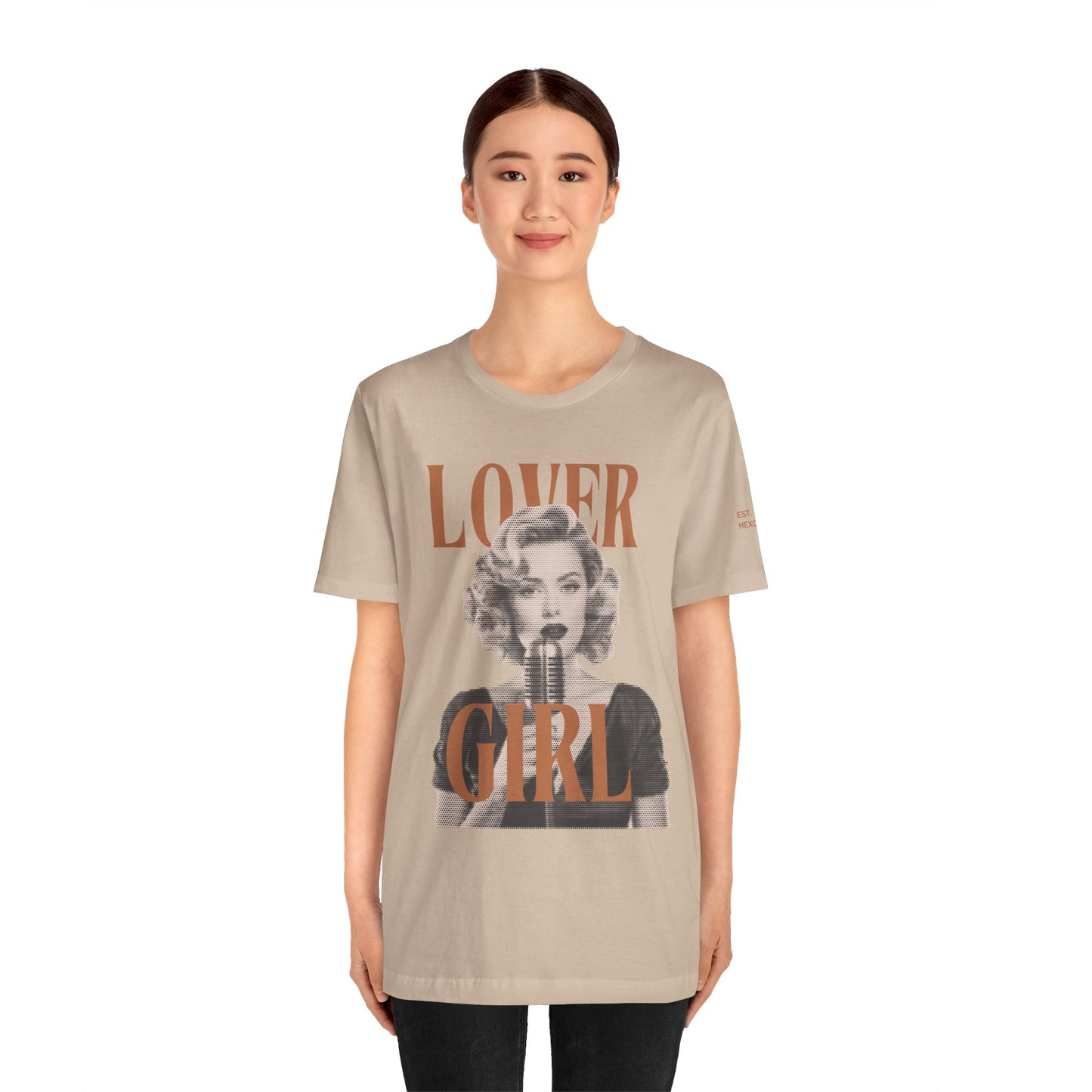 Lovergirl Vintage Aesthetic Valentine's Day Graphic Streetwear T-Shirt