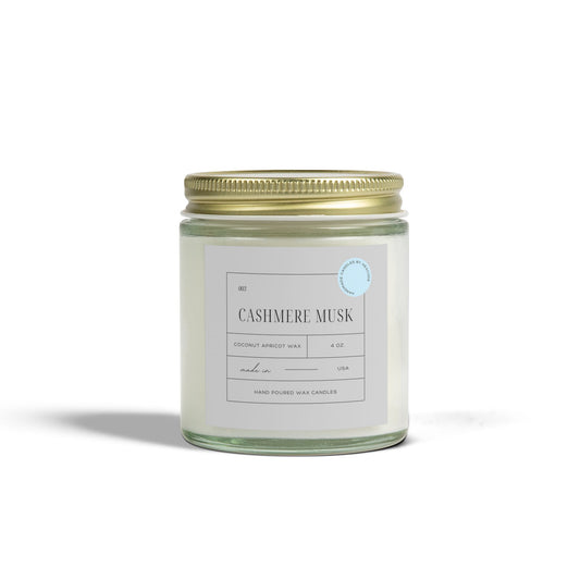 Cashmere Musk - Coconut Apricot Scented Candle