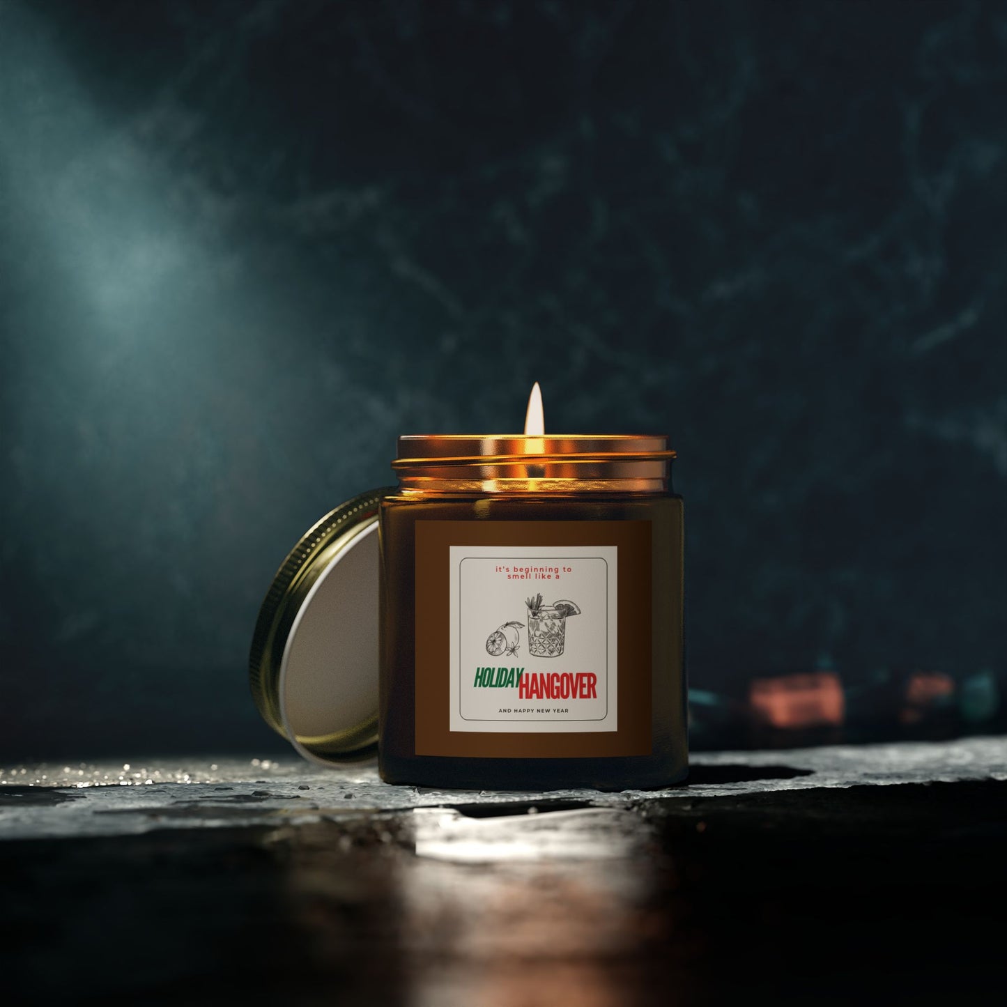 It's Beginning to Smell like a Holiday Hangover Xmas Scented Candle