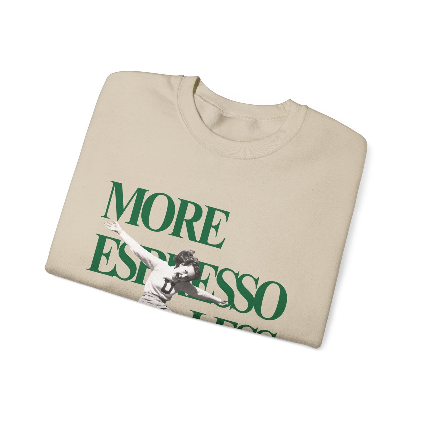 More Espresso Less Depresso Coffee Graphic Sweatshirt