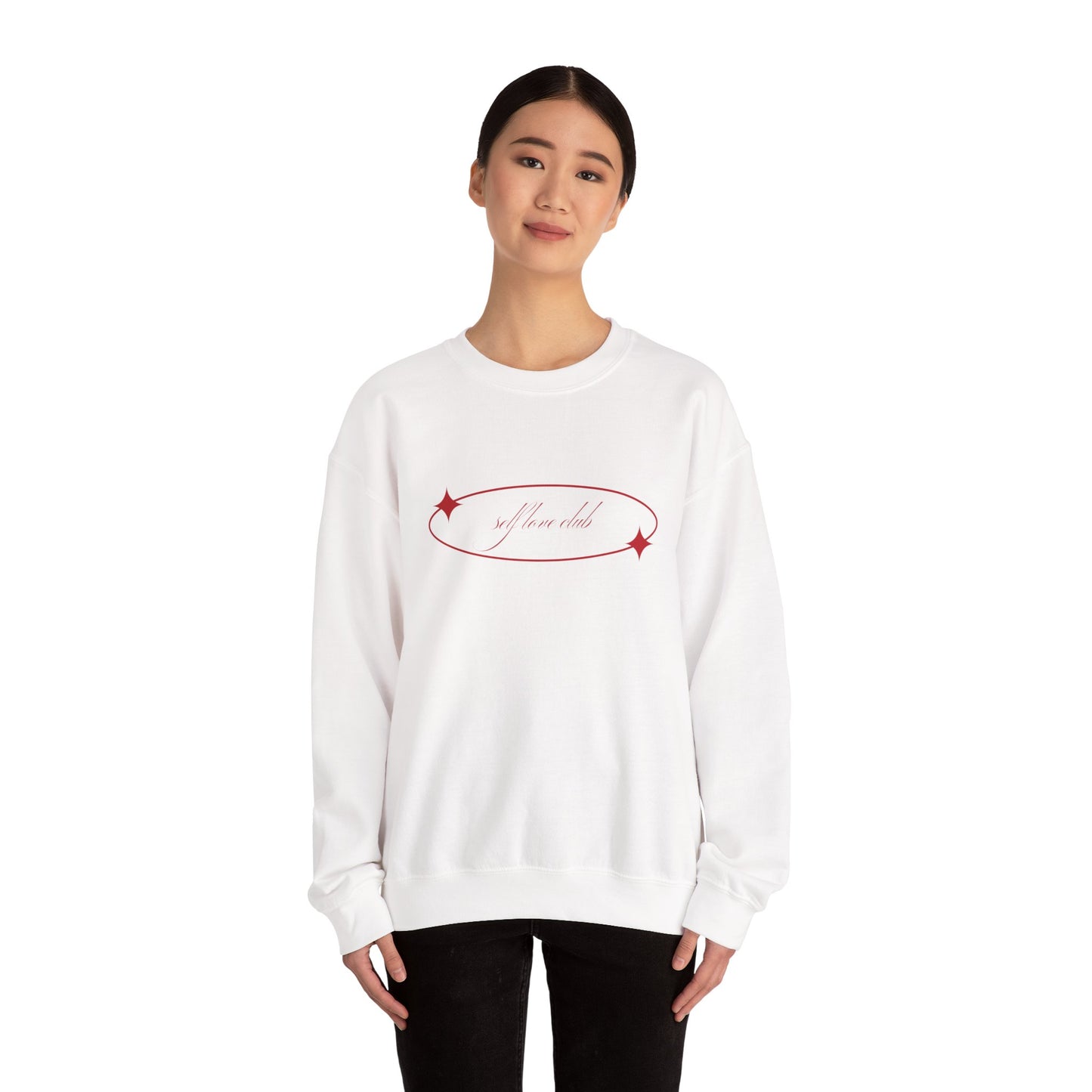 Self Love Club Graphic Valentine's Day Sweatshirt, Gifts for Her, Vday gift ideas, Valentine's Sweater, Trendy Aesthetic, Valentine Gift
