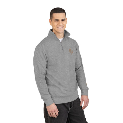 Hexcode Rose Embroidered Unisex Fleece Pullover