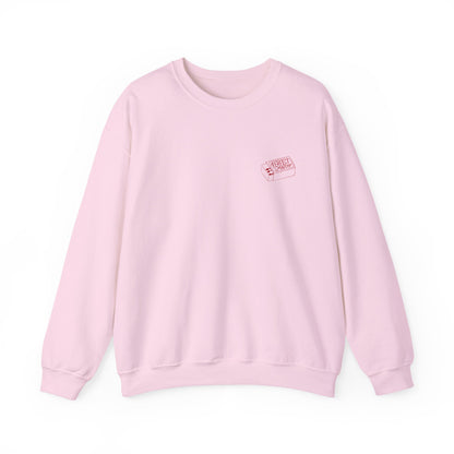 Perfect Match Valentine's Day Sweatshirt - Red Illustration | Graphic Crewneck, Valentines Day Gift, Gifts for Her, Gifts for Him