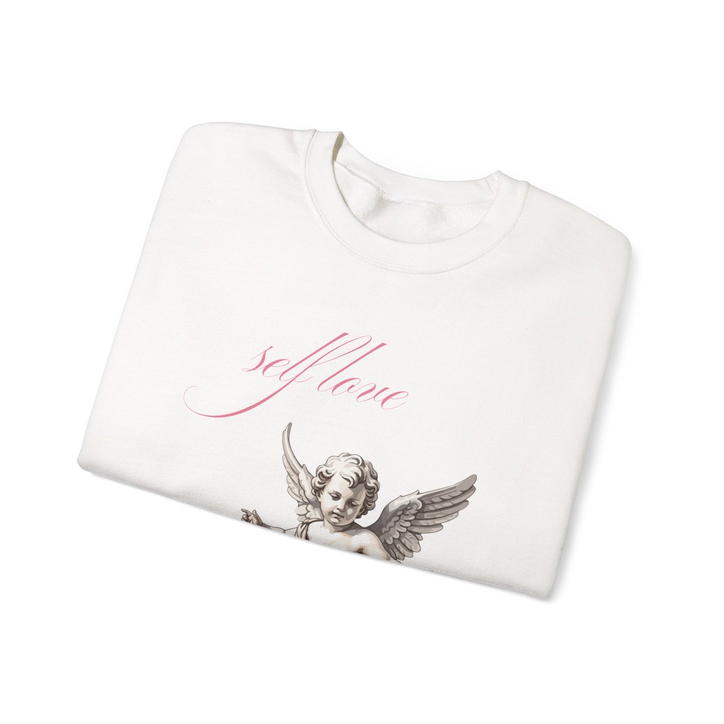 Self Love Cherub Valentine's Day Sweatshirt, Gifts for Her, Vday gift ideas, Valentine's Sweater, Trendy Aesthetic, Valentine Gift, Cupid