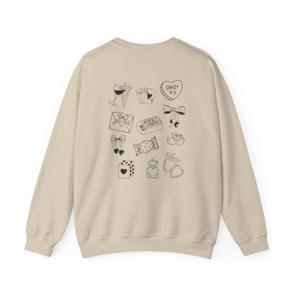 Perfect Match Valentine's Day Sweatshirt | Graphic Crewneck, Valentines Day Gift, Gifts for Her, Gifts for Him, Valentine's Day Present