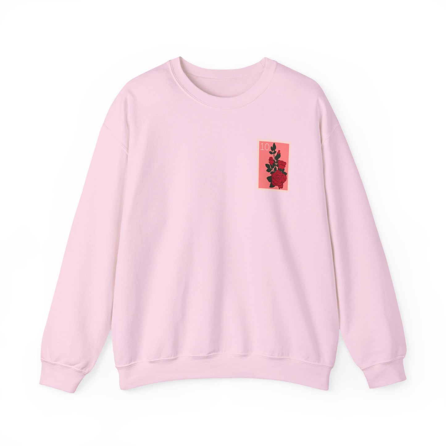 Valentine's Day Letter Stamps Sweatshirt | Graphic Crewneck, Valentines Day Gift, Gifts for Her, Gifts for Him, Valentine's Day Present