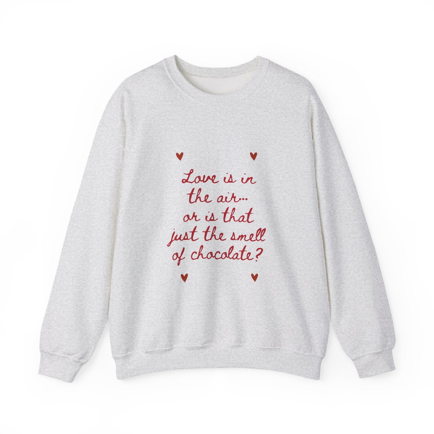 Love is in the Air Scribble Graphic Doodle Valentine's Day Sweatshirt, Gifts for Her, Vday gift ideas, Valentine's Sweater, Trendy Aesthetic