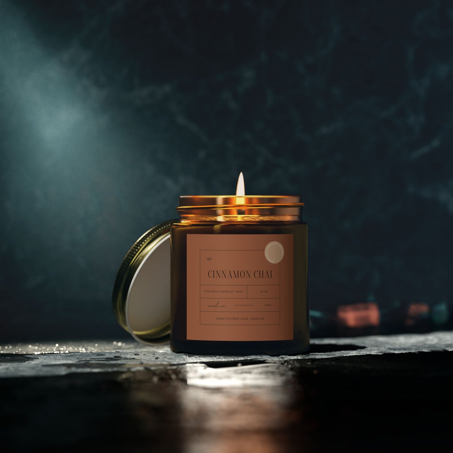 Cinnamon Chai - Coconut Apricot Scented Candle