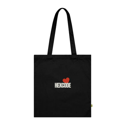 Full of Love Tote Bag - Black