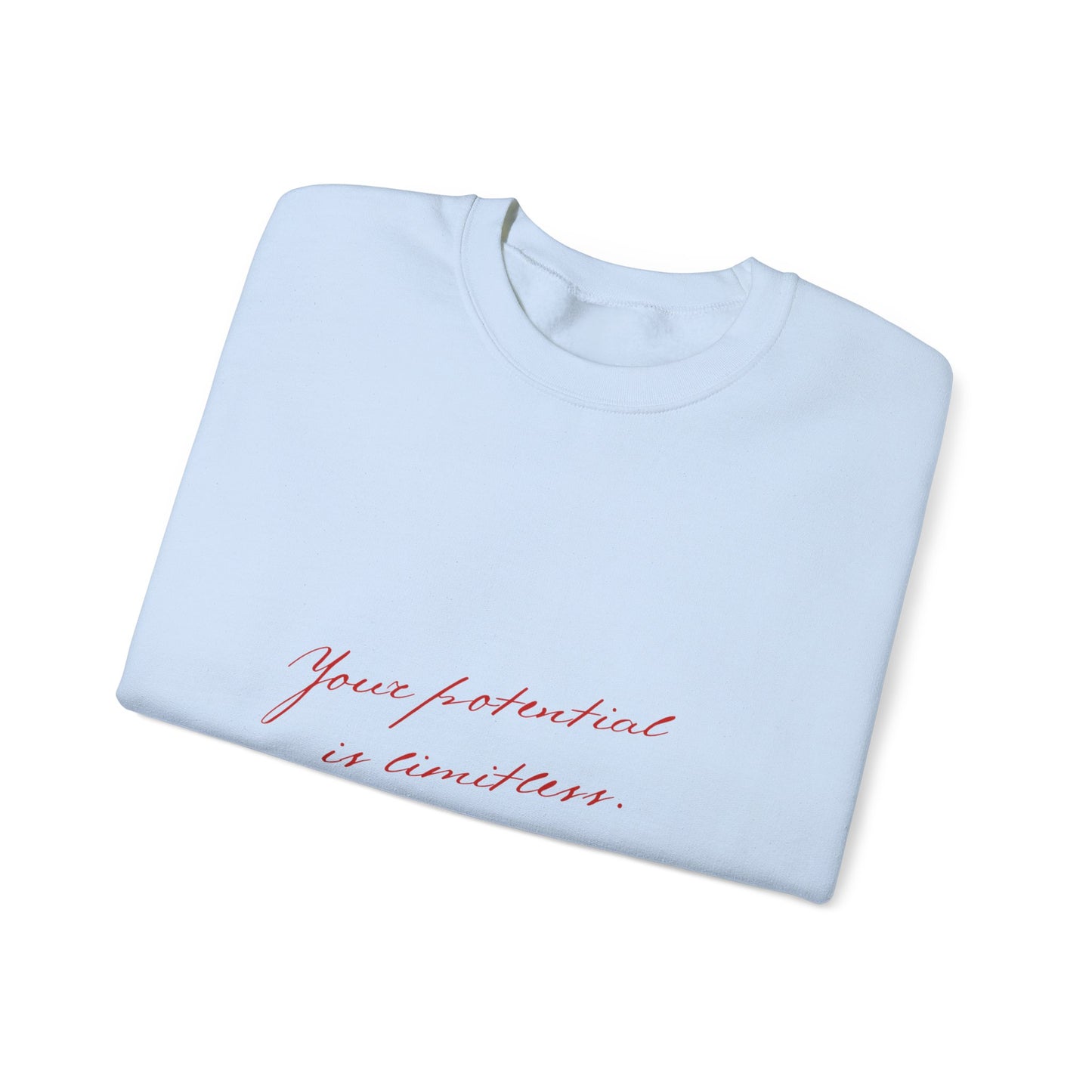 Your Potential is Limitless Valentine's Day Sweatshirt, Gifts for Her, Vday gift ideas, Valentine's Sweater, Trendy Aesthetic, Valentine