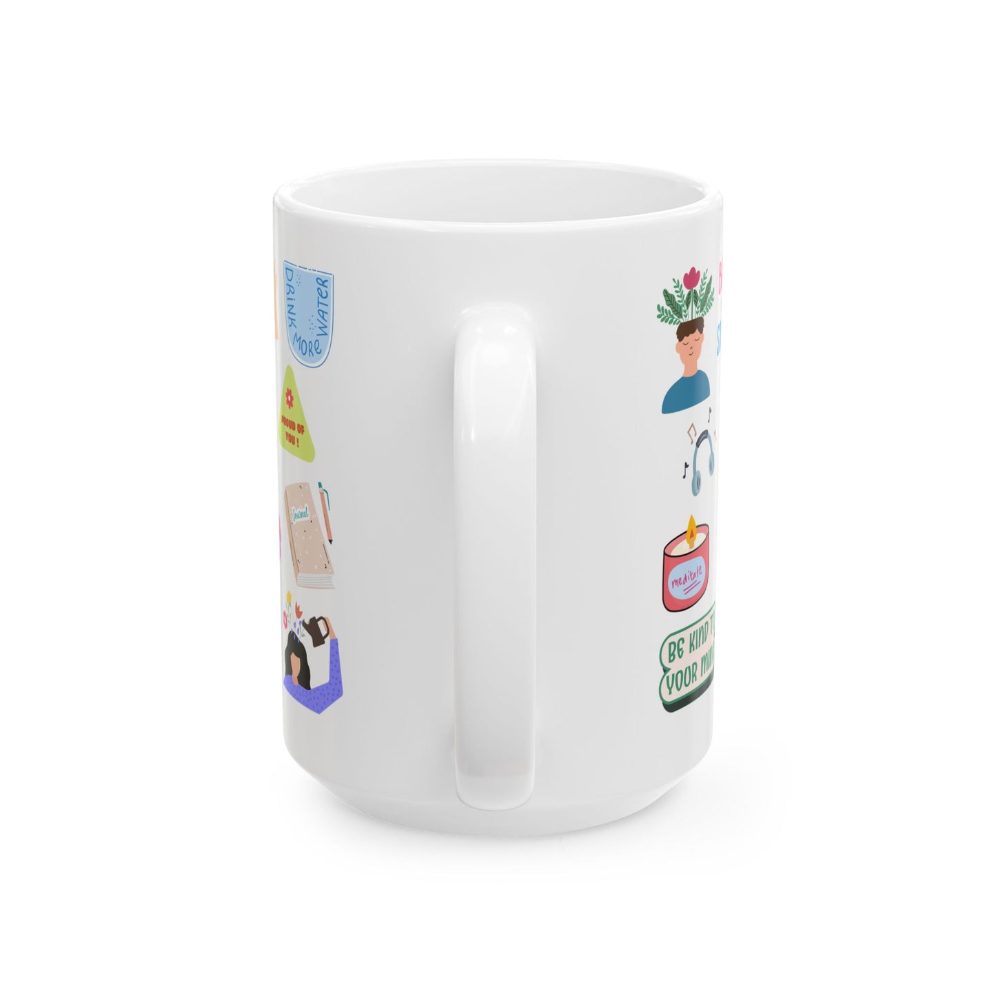 Mental Health Matters Cute Ceramic Coffee Cup Mug