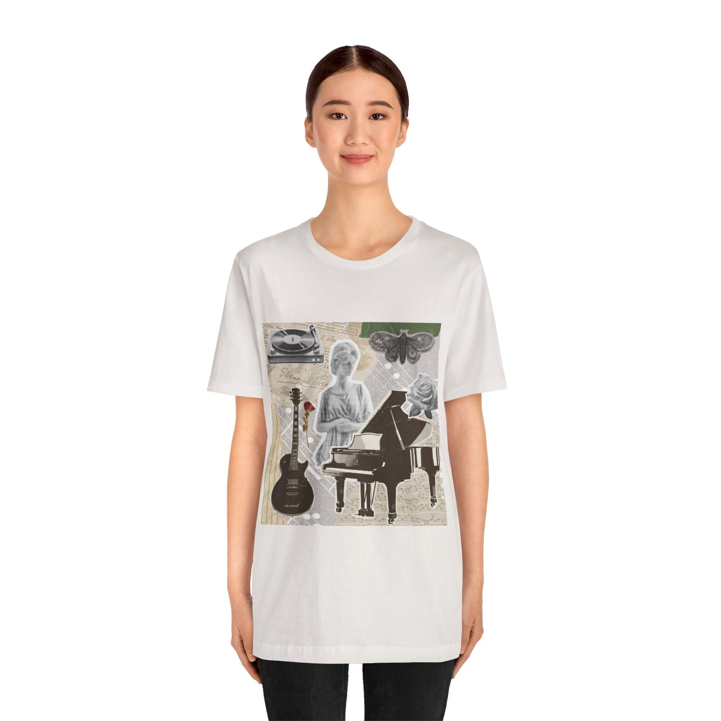 Phantom Music Graphic Streetwear T-Shirt