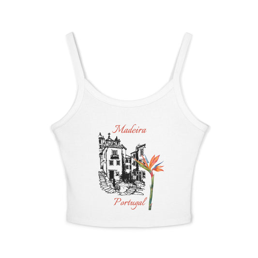 Madeira Portugal Spaghetti Strap Tank Top