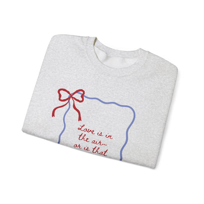 Love is in the Air Doodle Valentine's Day Sweatshirt, Gifts for Her, Vday gift ideas, Valentine's Sweater, Trendy Aesthetic, Valentine Gift
