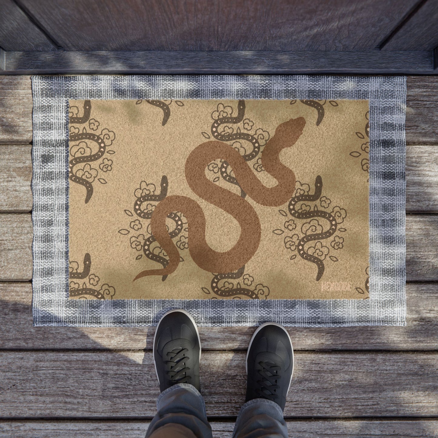 Sneaky Snake Doormat