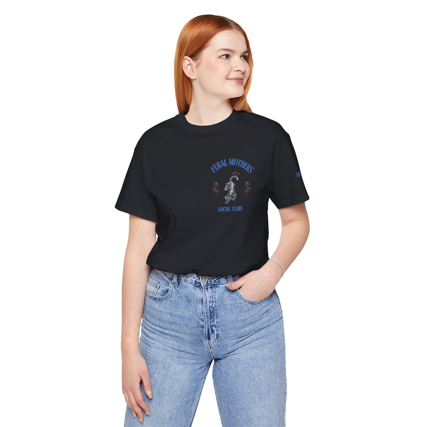 Feral Mothers Social Club Graphic Streetwear T-Shirt