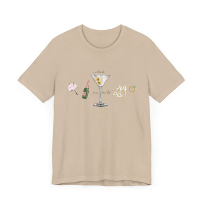 A Bride in a Tini Bit T-Shirt
