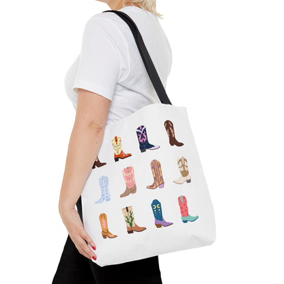Cowboy Boots Tote Bag