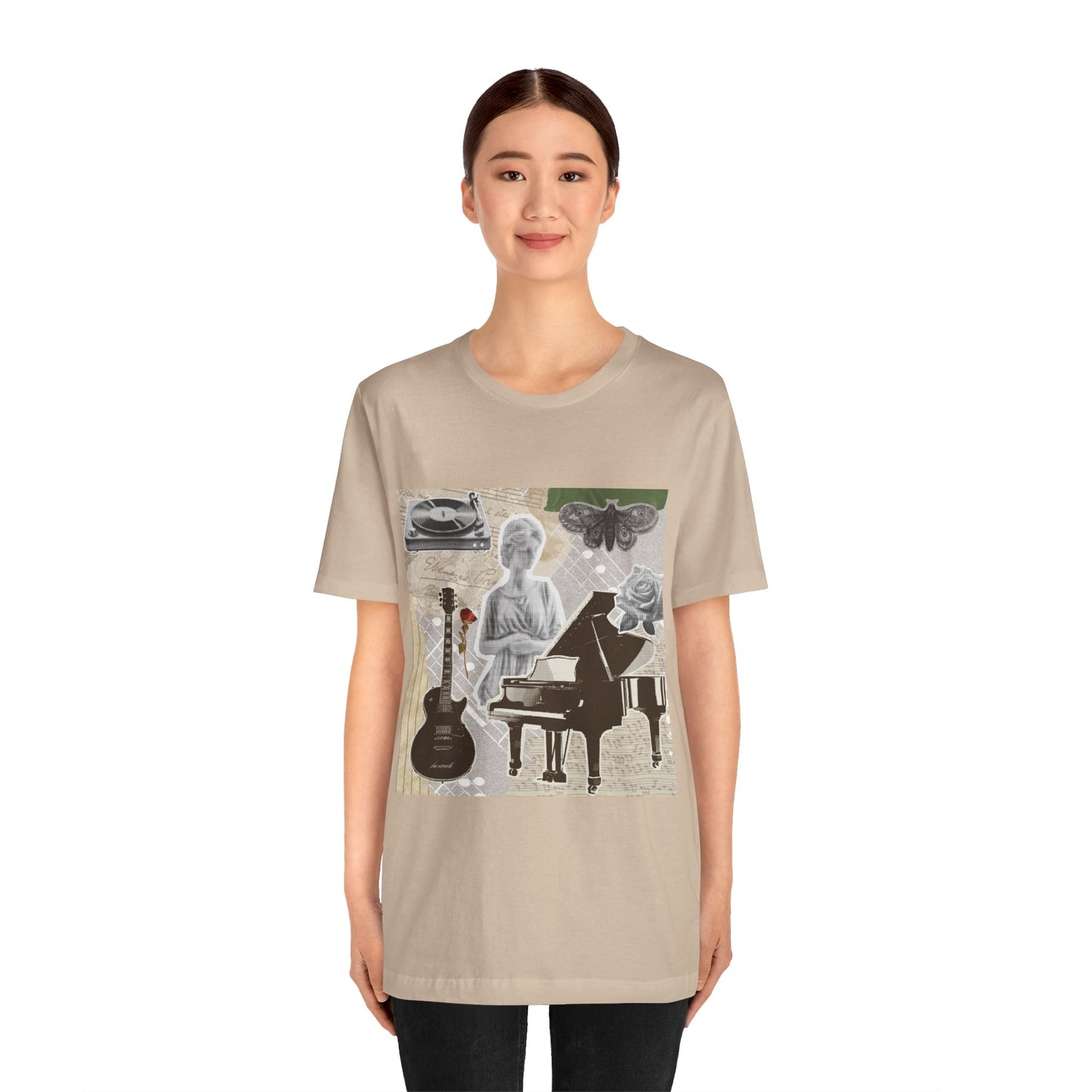 Phantom Music Graphic Streetwear T-Shirt