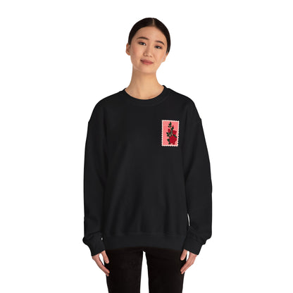 Valentine's Day Letter Stamps Sweatshirt | Graphic Crewneck, Valentines Day Gift, Gifts for Her, Gifts for Him, Valentine's Day Present