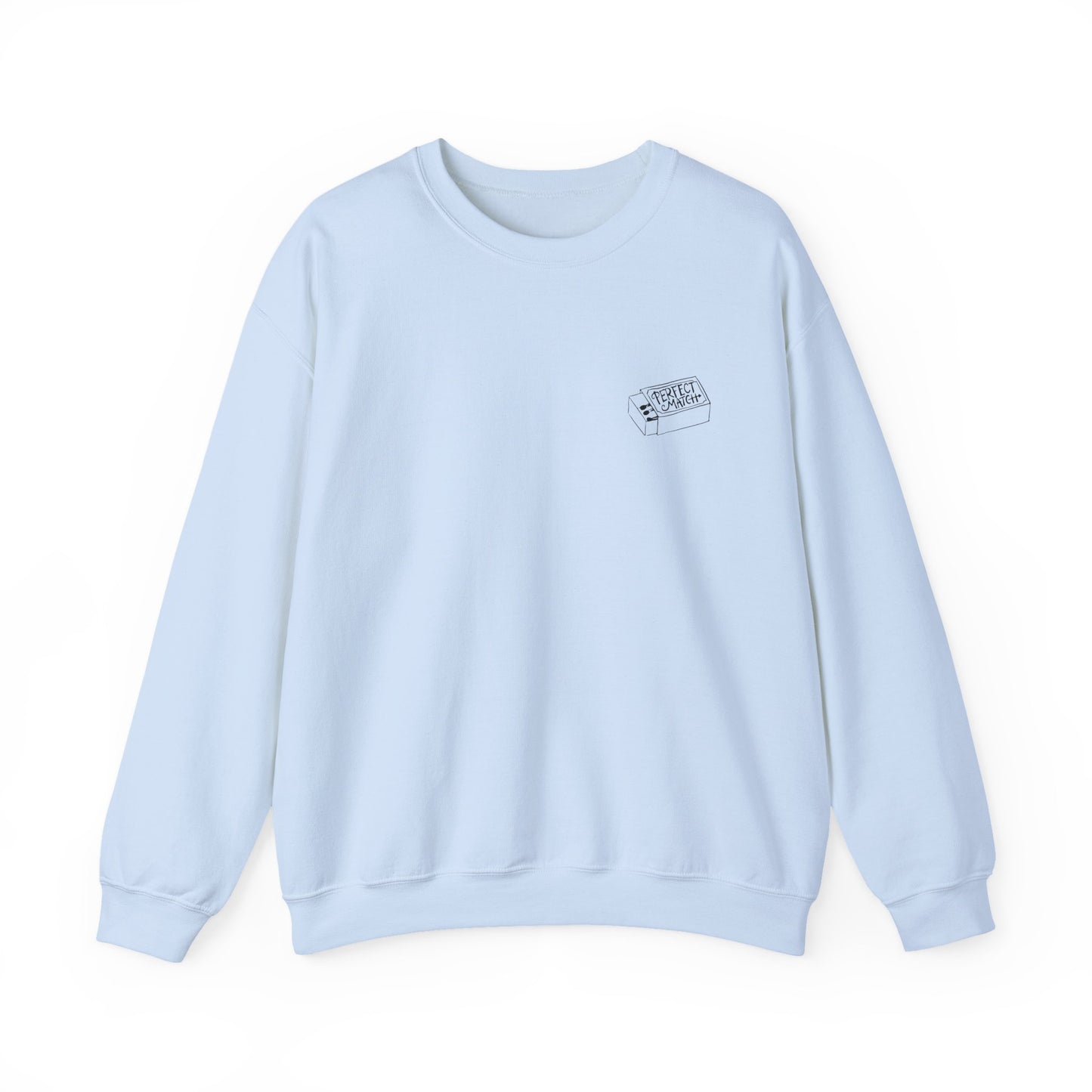 Perfect Match Valentine's Day Sweatshirt | Graphic Crewneck, Valentines Day Gift, Gifts for Her, Gifts for Him, Valentine's Day Present