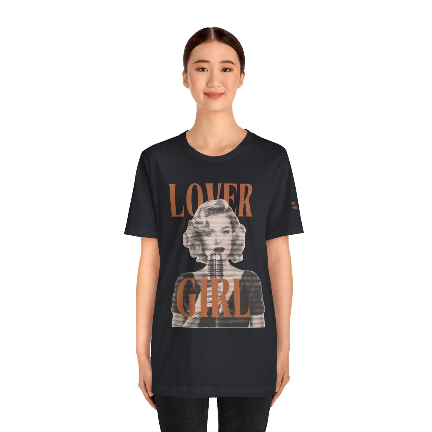 Lovergirl Vintage Aesthetic Valentine's Day Graphic Streetwear T-Shirt