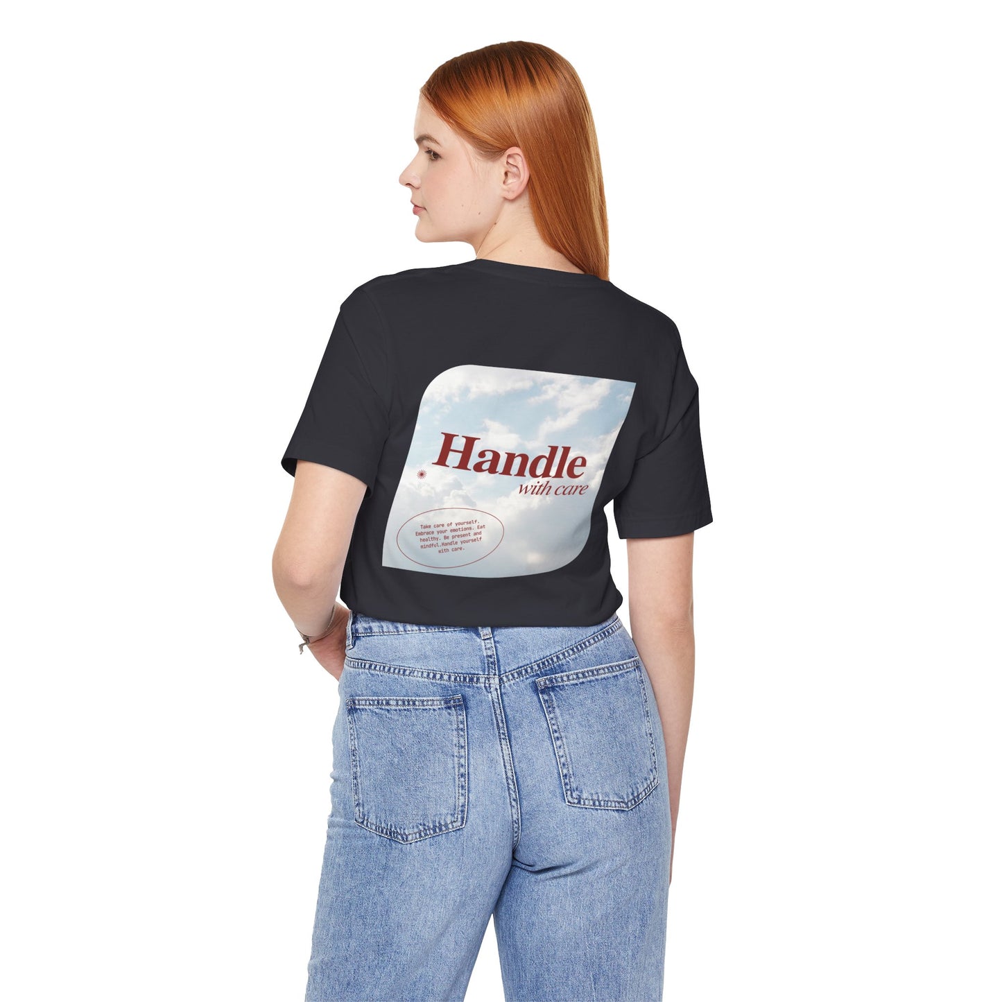 Handle with Care Streetwear T-Shirt - Dark Grey