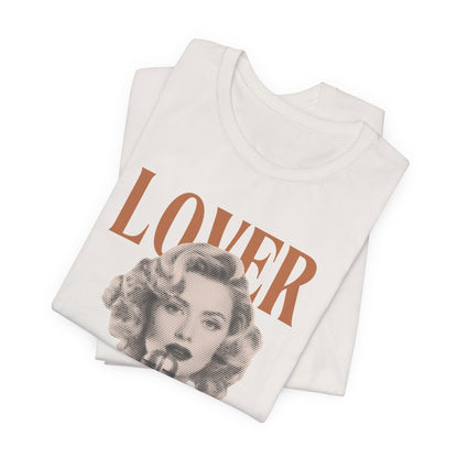 Lovergirl Graphic Streetwear T-Shirt - Vintage White