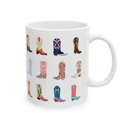 These Boots Ceramic Coffee Cup Mug