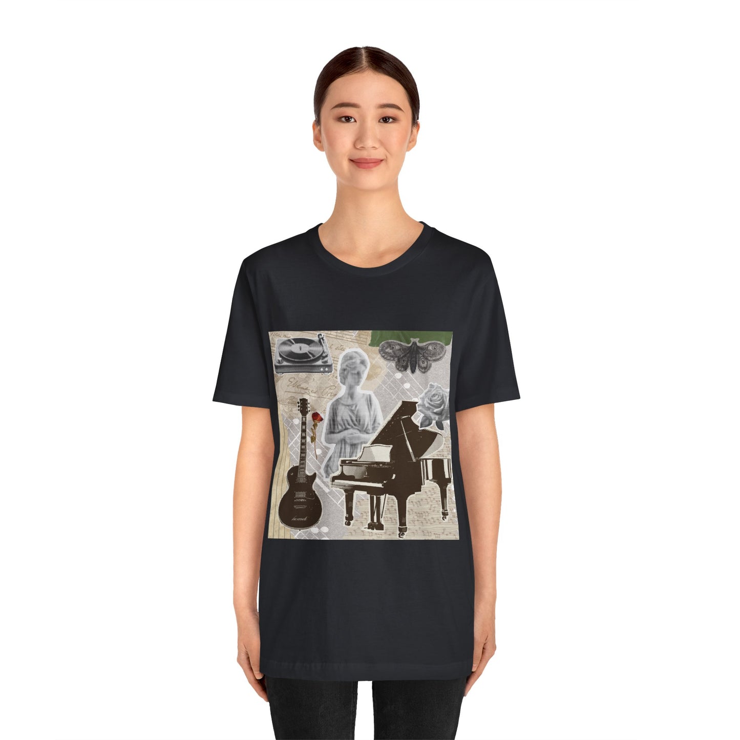 Phantom Music Graphic Streetwear T-Shirt
