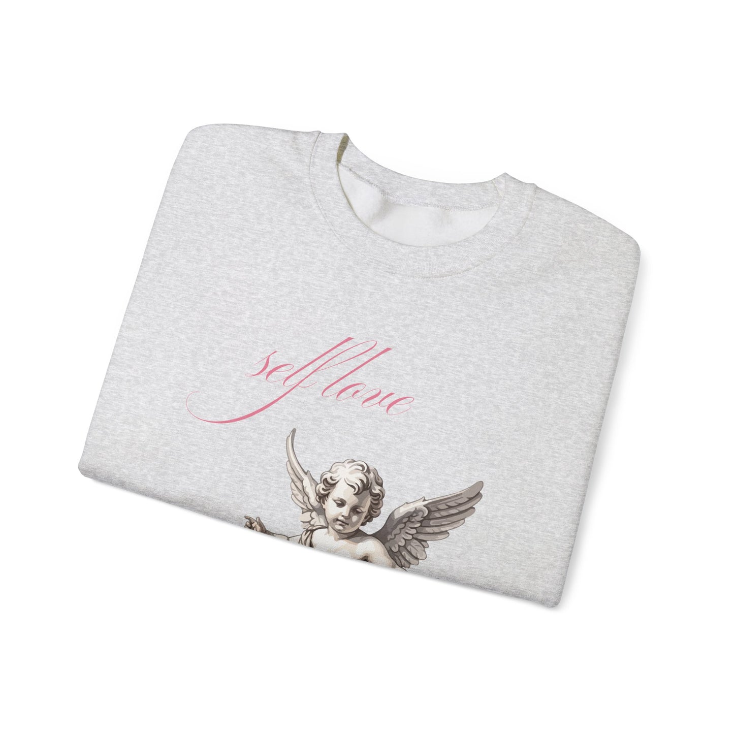 Self Love Cherub Valentine's Day Sweatshirt, Gifts for Her, Vday gift ideas, Valentine's Sweater, Trendy Aesthetic, Valentine Gift, Cupid