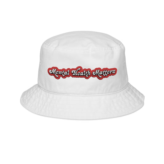 Mental Health Matters Embroidered Bucket Hat