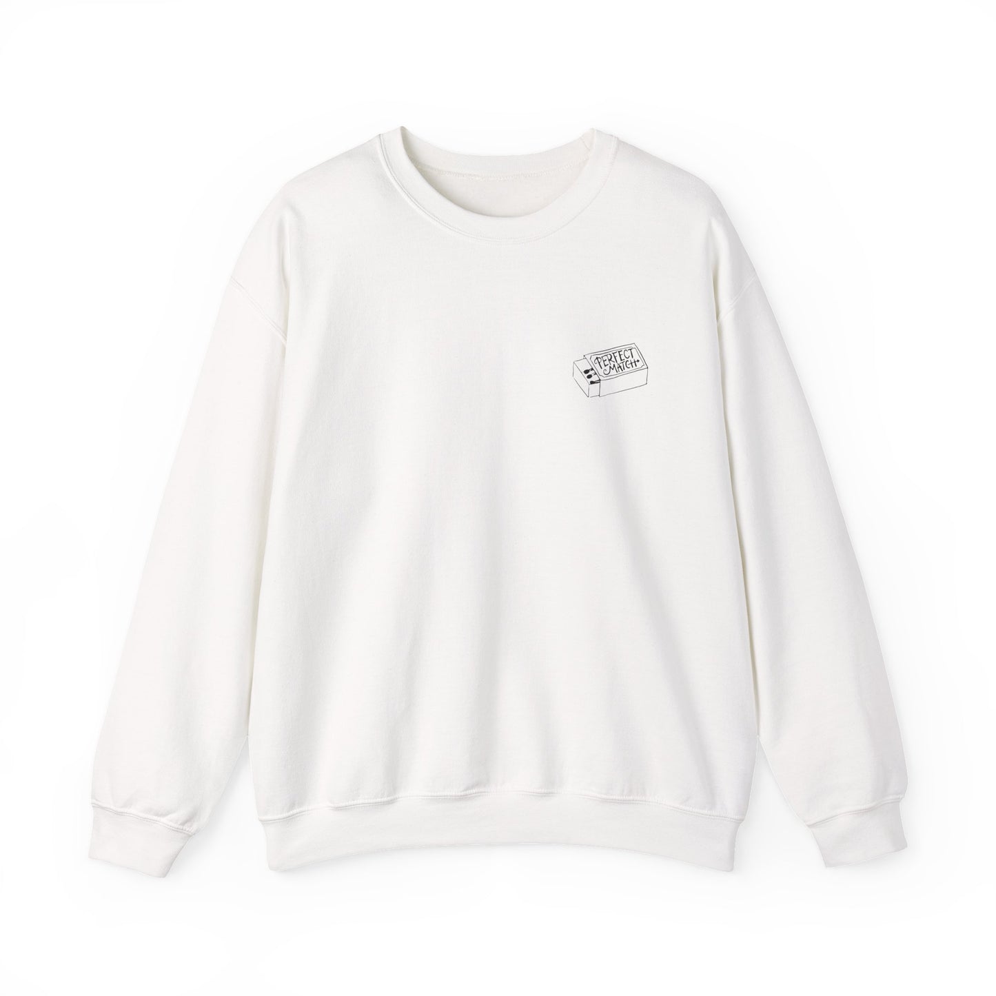 Perfect Match Valentine's Day Sweatshirt | Graphic Crewneck, Valentines Day Gift, Gifts for Her, Gifts for Him, Valentine's Day Present