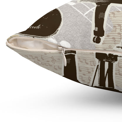 Phantom Music Decor Pillow