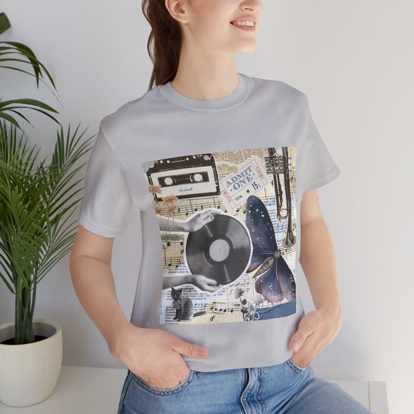 Listening Party Music Graphic Streetwear T-Shirt
