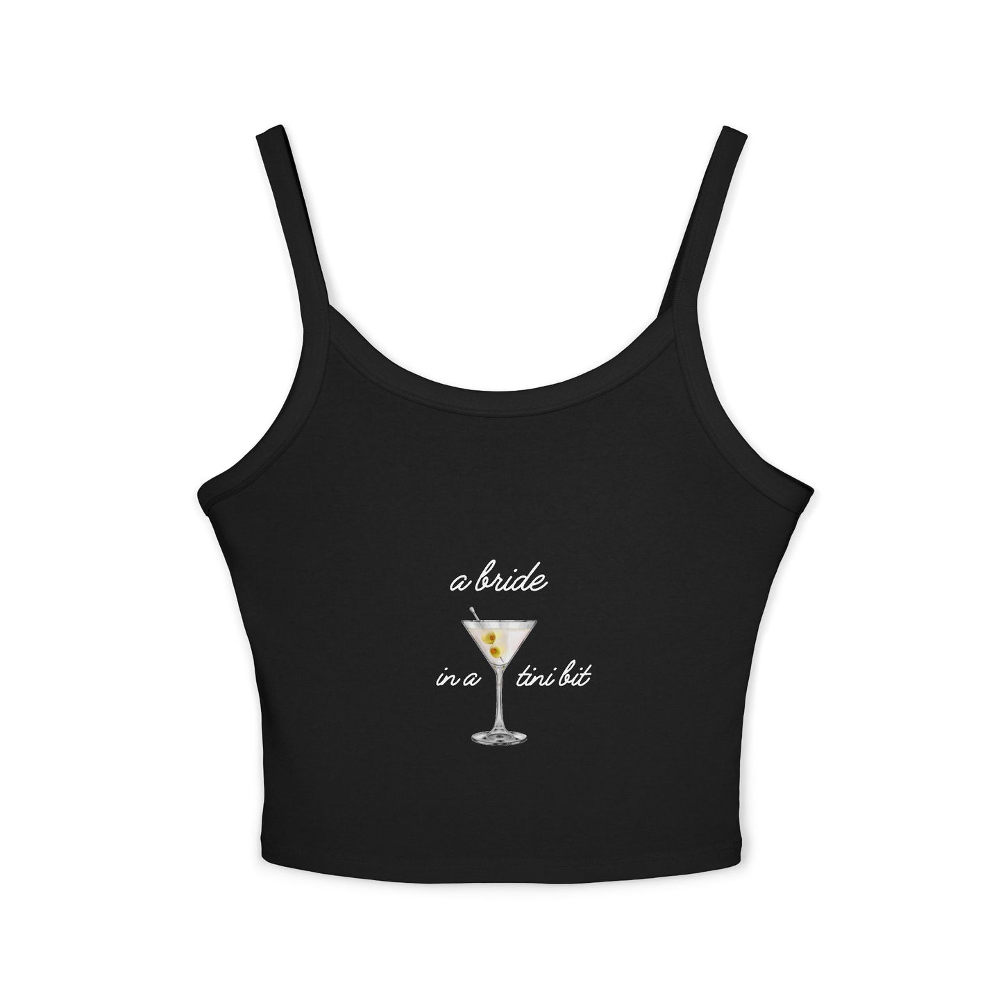 A Bride in a Tini Bit Tank Top