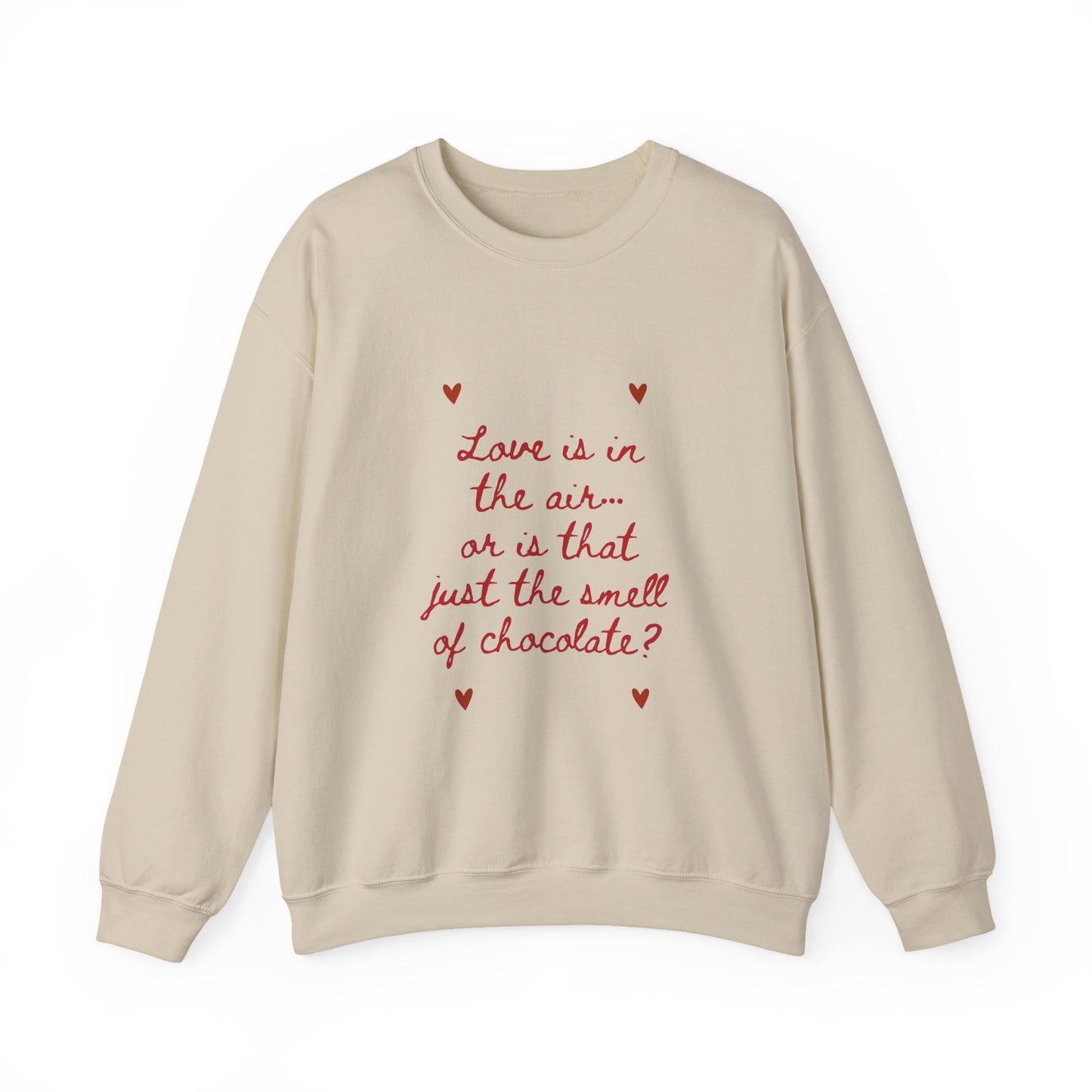 Love is in the Air Scribble Graphic Doodle Valentine's Day Sweatshirt, Gifts for Her, Vday gift ideas, Valentine's Sweater, Trendy Aesthetic