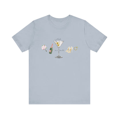 A Bride in a Tini Bit T-Shirt
