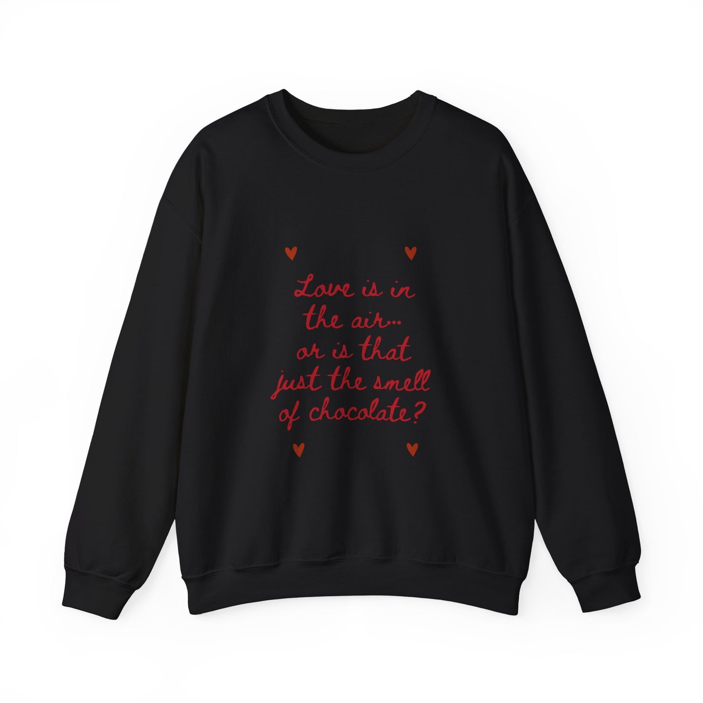 Love is in the Air Scribble Graphic Doodle Valentine's Day Sweatshirt, Gifts for Her, Vday gift ideas, Valentine's Sweater, Trendy Aesthetic