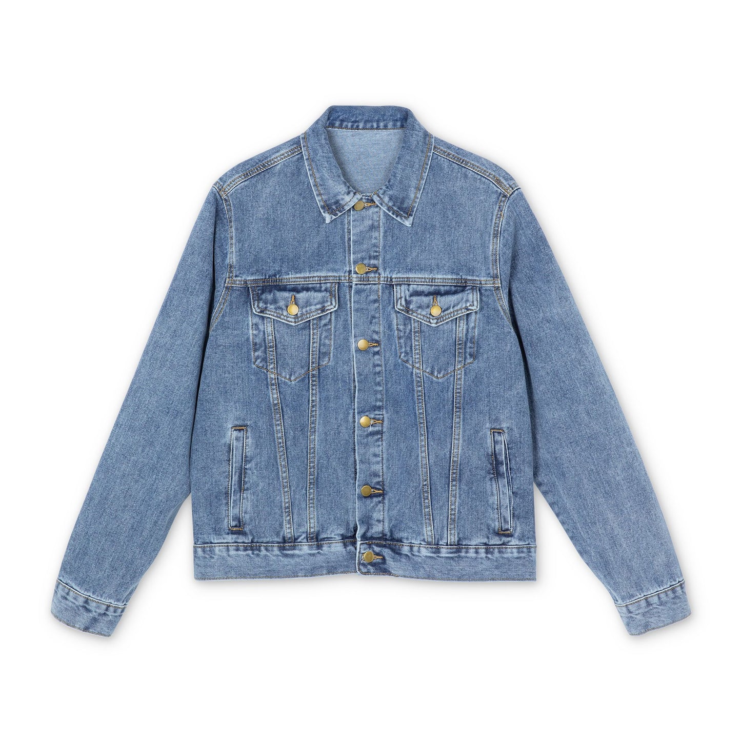 Cowboy Cowgirl Boots Denim Jacket Unisex