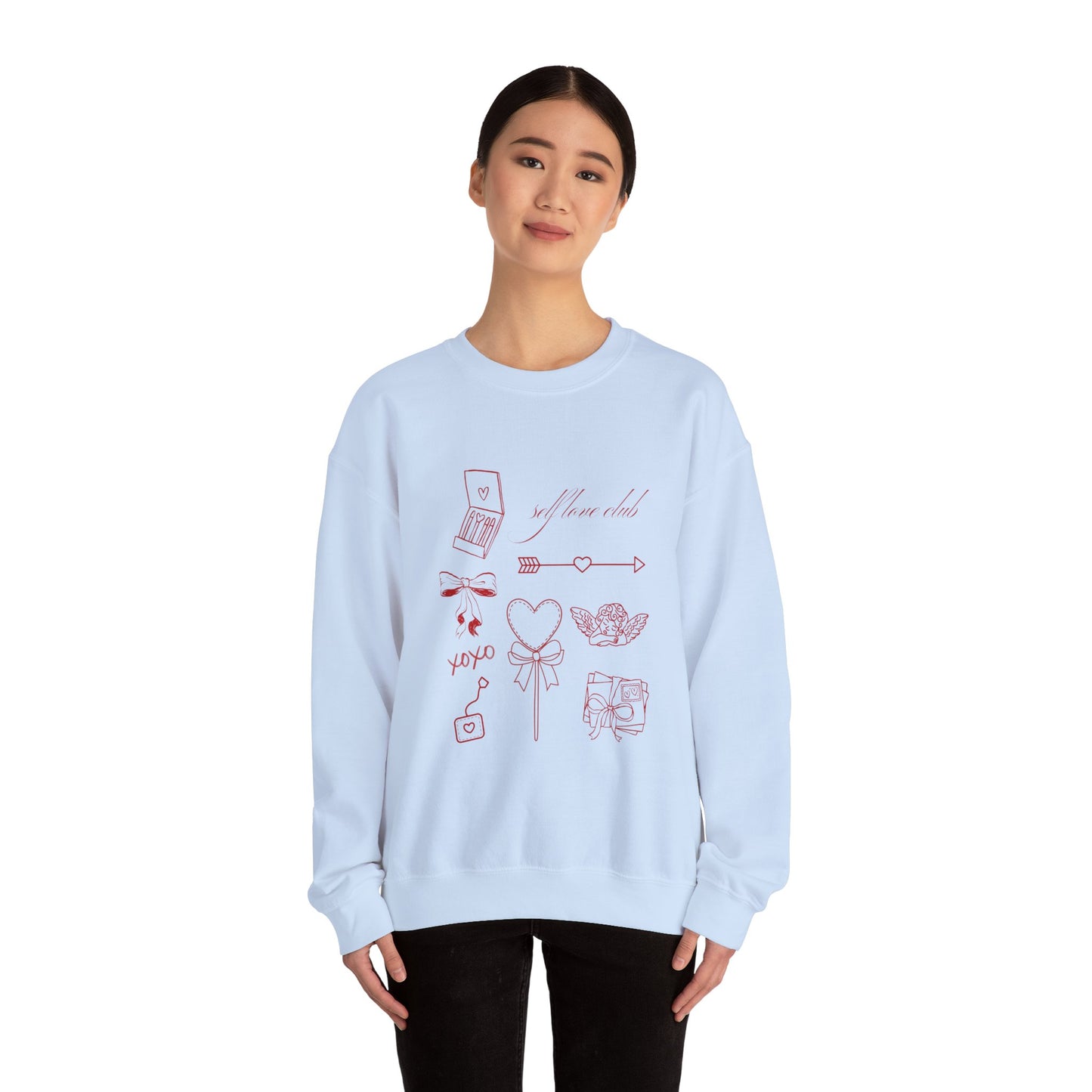 Self Love Club Valentine's Day Sweatshirt