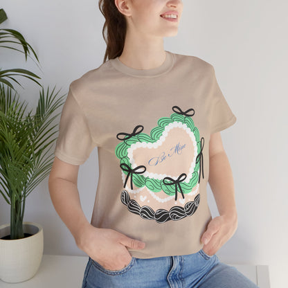 Be Mine Valentine's Graphic Streetwear T-Shirt - Tan