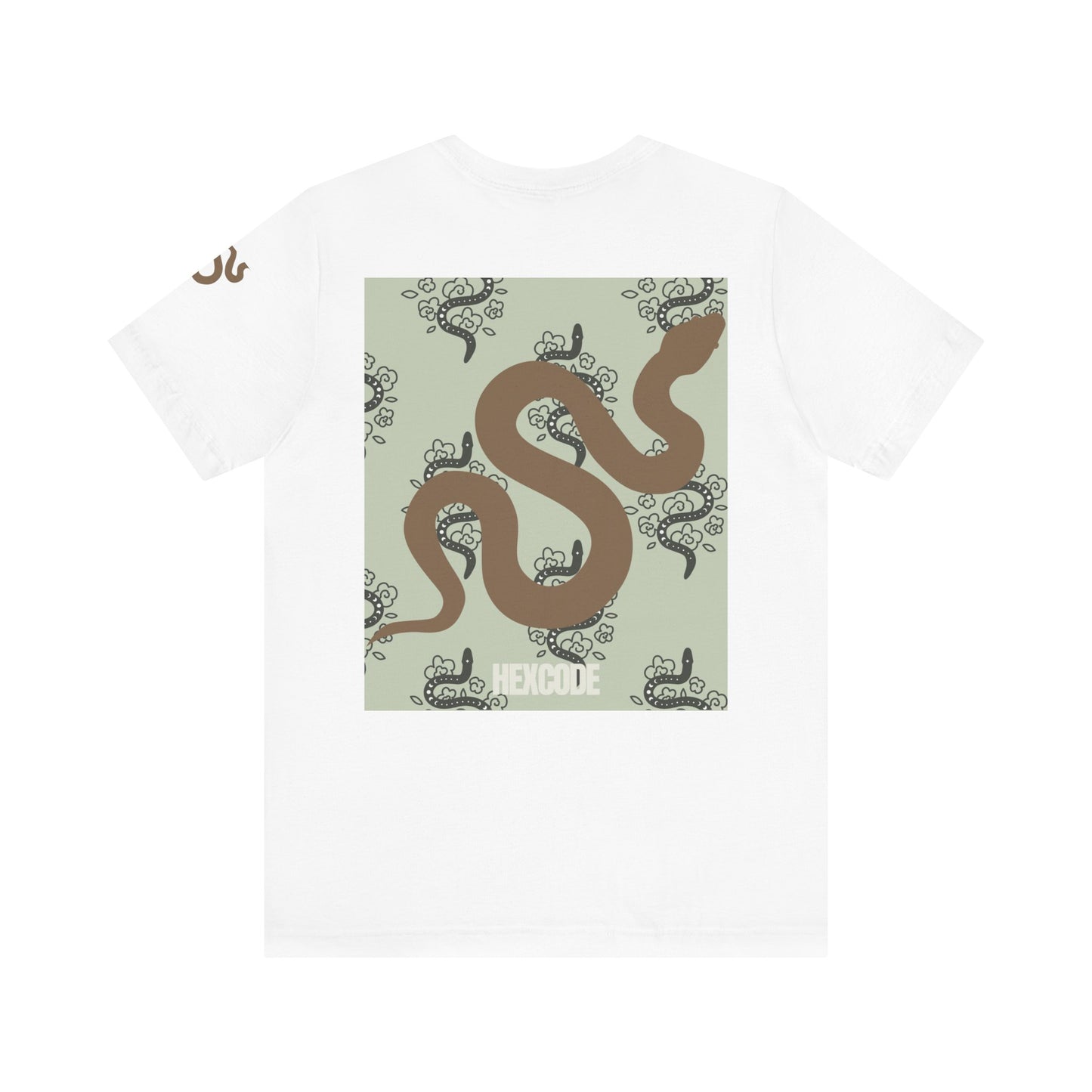 Sneaky Snake Streetwear T-Shirt - White