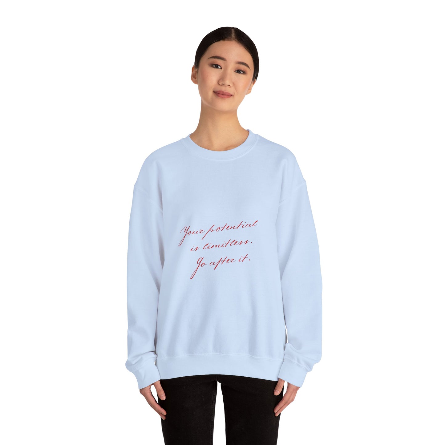 Your Potential is Limitless Valentine's Day Sweatshirt, Gifts for Her, Vday gift ideas, Valentine's Sweater, Trendy Aesthetic, Valentine