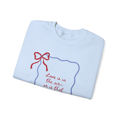 Love is in the Air Doodle Valentine's Day Sweatshirt, Gifts for Her, Vday gift ideas, Valentine's Sweater, Trendy Aesthetic, Valentine Gift