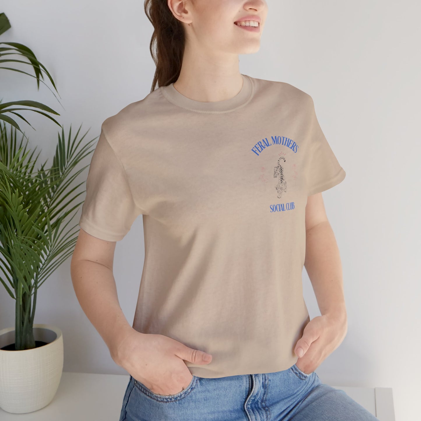 Feral Mothers Social Club Graphic Streetwear T-Shirt