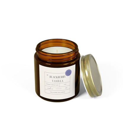 Blackberry Vanilla - Coconut Apricot Scented Candle