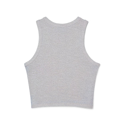 I Love Cowboys Valentine Racer Tank Top | Valentine's Day Cowgirl Design, Gifts for Her